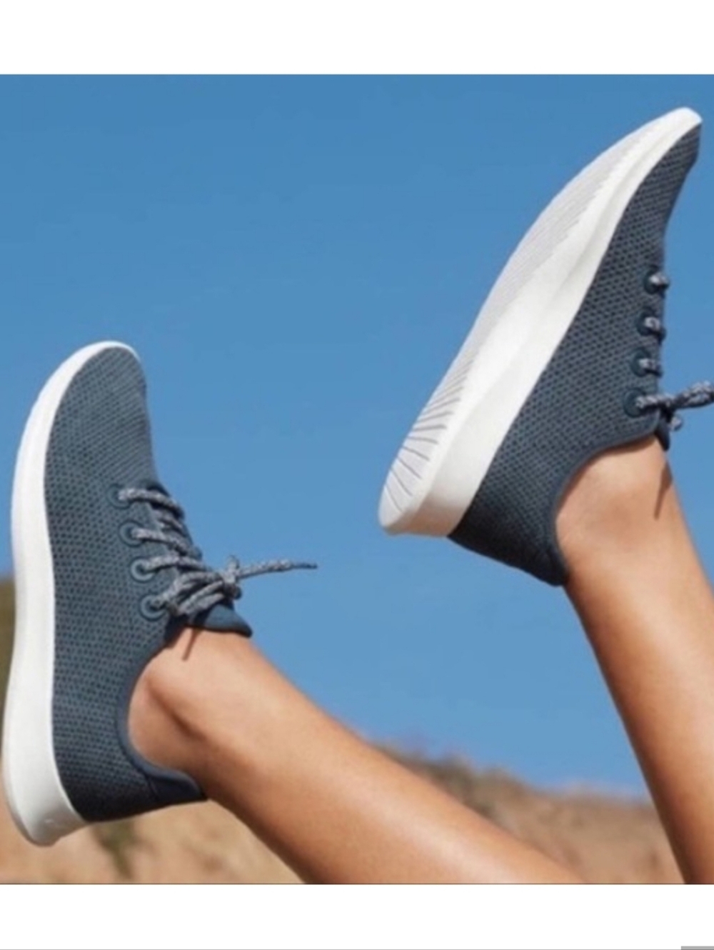 Allbirds Tree Runners Womens Limited Edition Kauri Navy Blue Sneakers Size W10